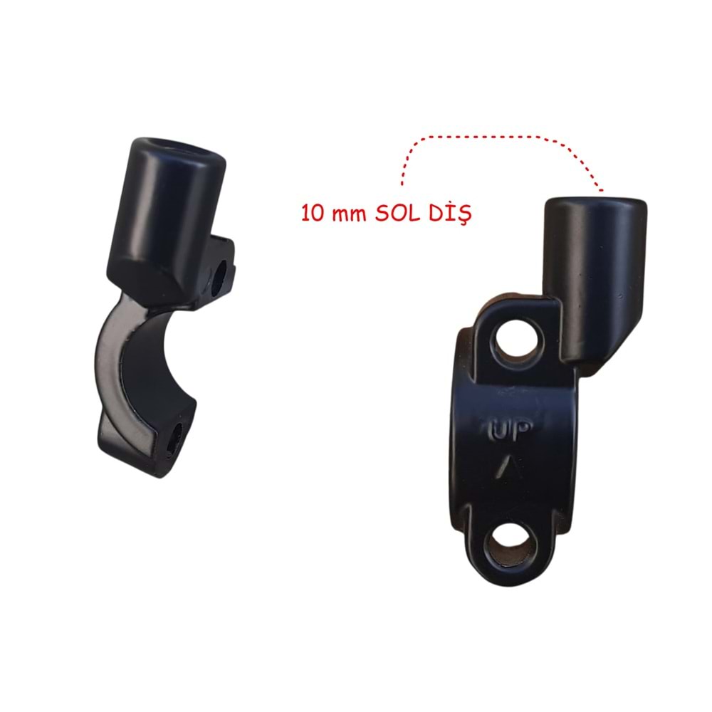 AYNA BAĞLANTI KELEPÇESİ (YARIM) ŞAŞI 10 mm TERS DİŞ