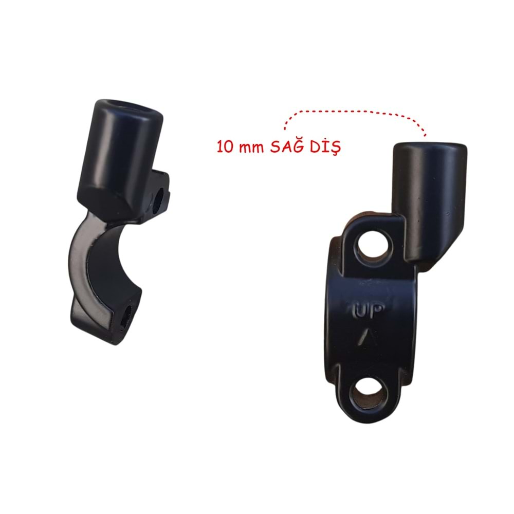 AYNA BAĞLANTI KELEPÇESİ (YARIM) ŞAŞI 10 mm DÜZ DİŞ