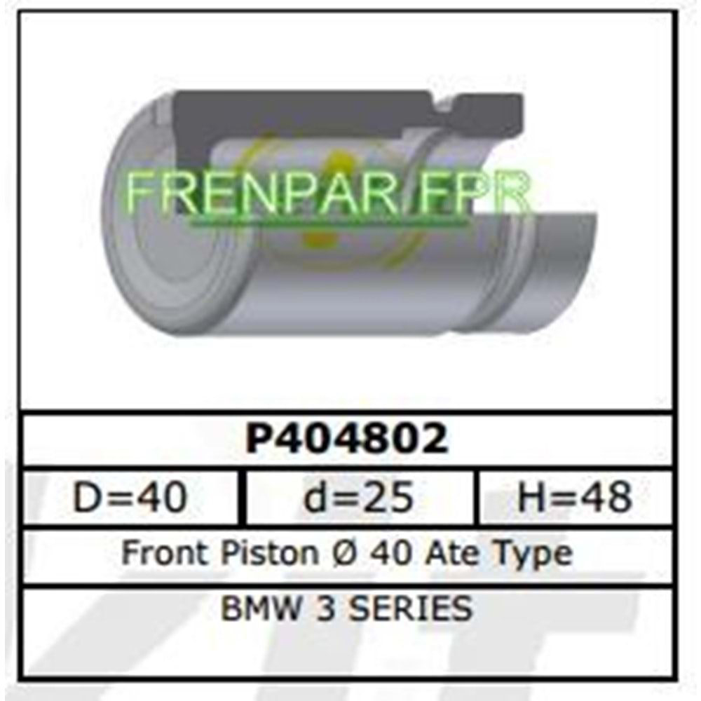 Fren Kaliper Pistonu Arka Bmw E36, E46, E34, E32
