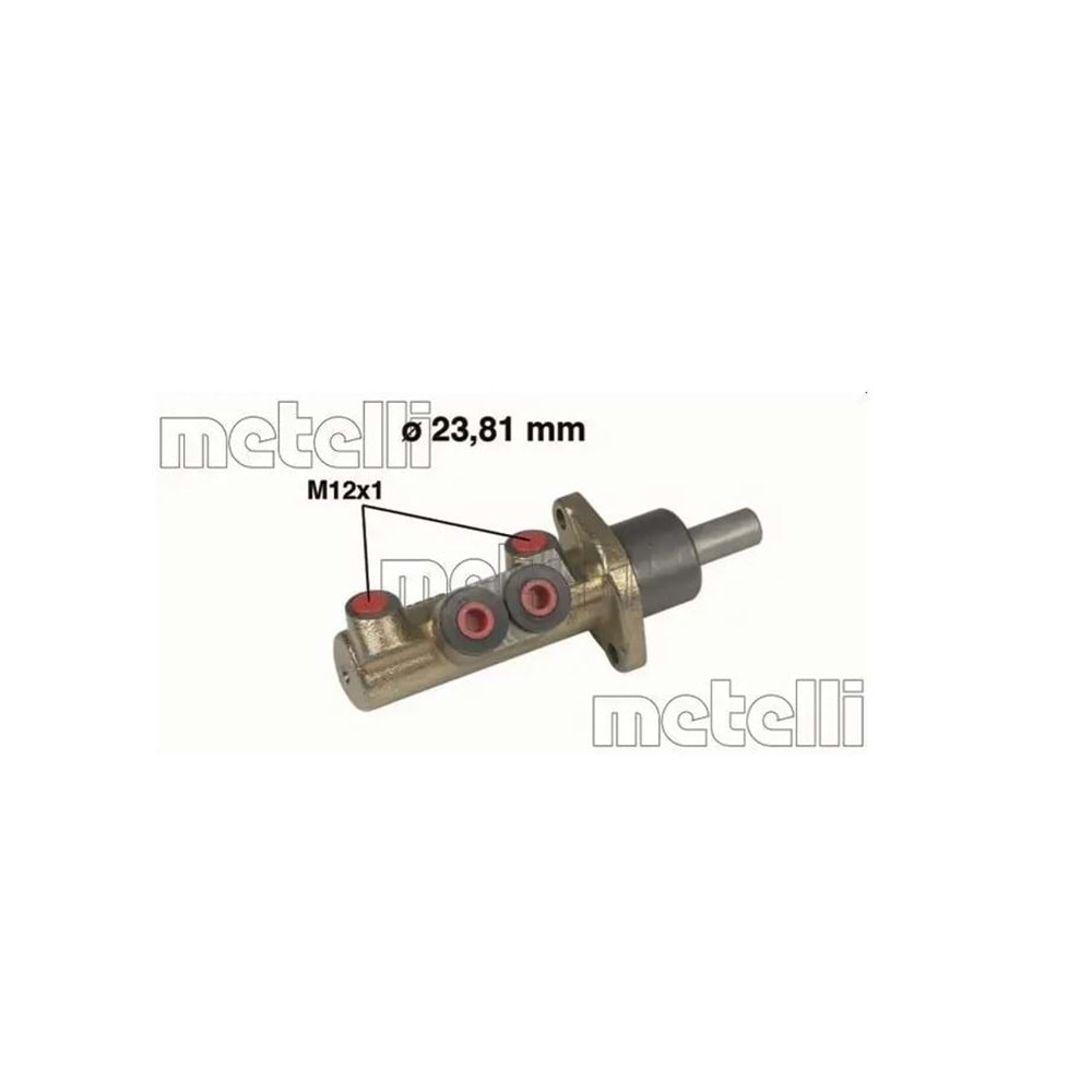 Fren Ana Merkezi Vw T4 90>, Seat Alhambra 96>, Ford Galxy 95>, 23,81 mm