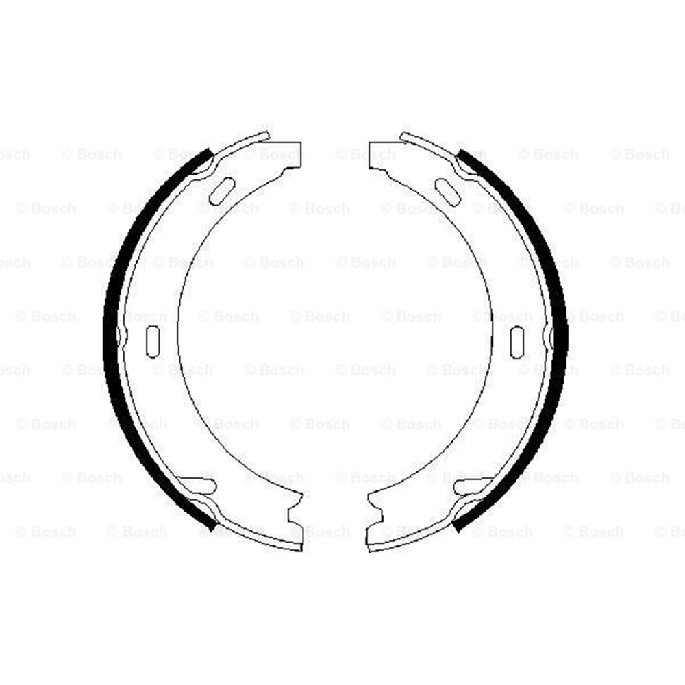 EL Fren Balata Mercedes 124-140-210 - Bosch