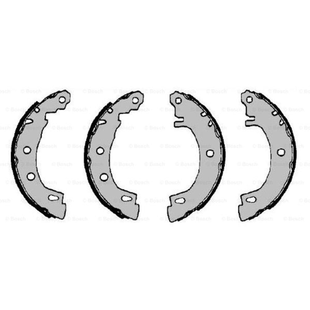 KampAna Balata Renault Megane I 96-03 Arka - Bosch