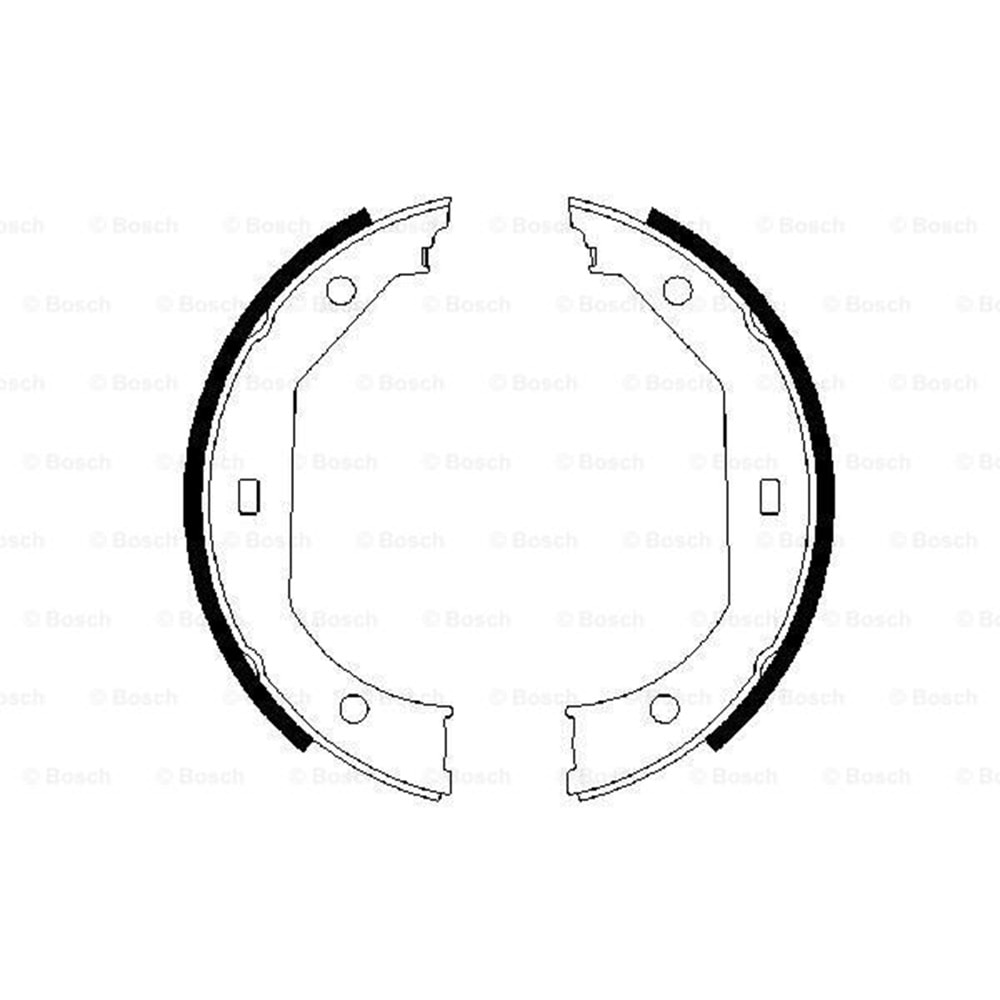 EL Fren Balata Bmw X1 E87, E81, E46, E90, E91 - Bosch