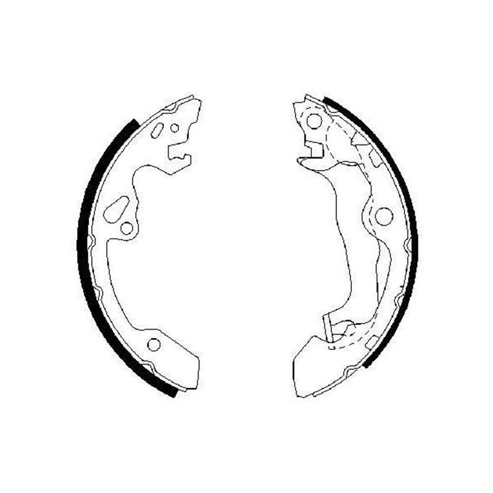 Kampana Balata Ford Focus I 98-04 Arka - Bosch