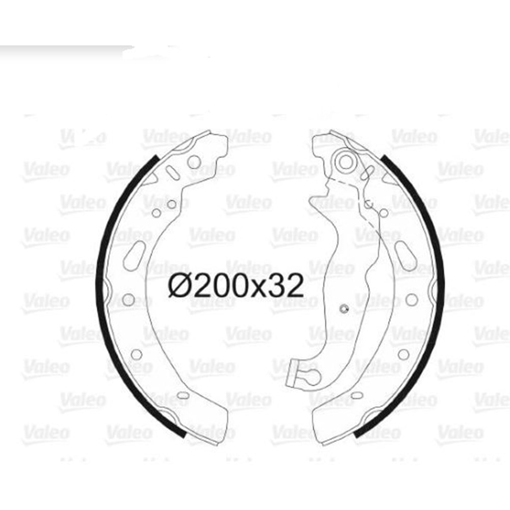 KampAna Balata Ford Fiesta VI, Ka 14>, Mazda 2 07-15 Arka -Bosch