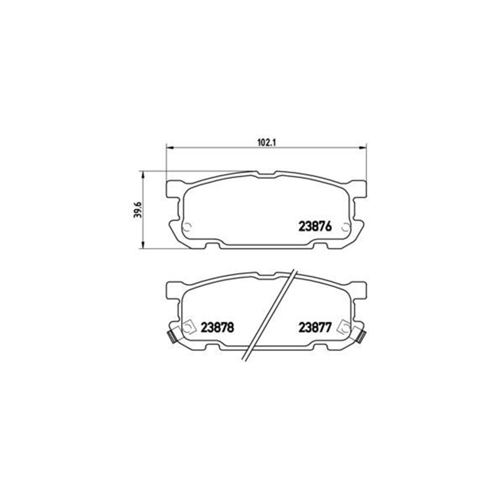 Disk Balata Mazda MX5 Arka - Bosch