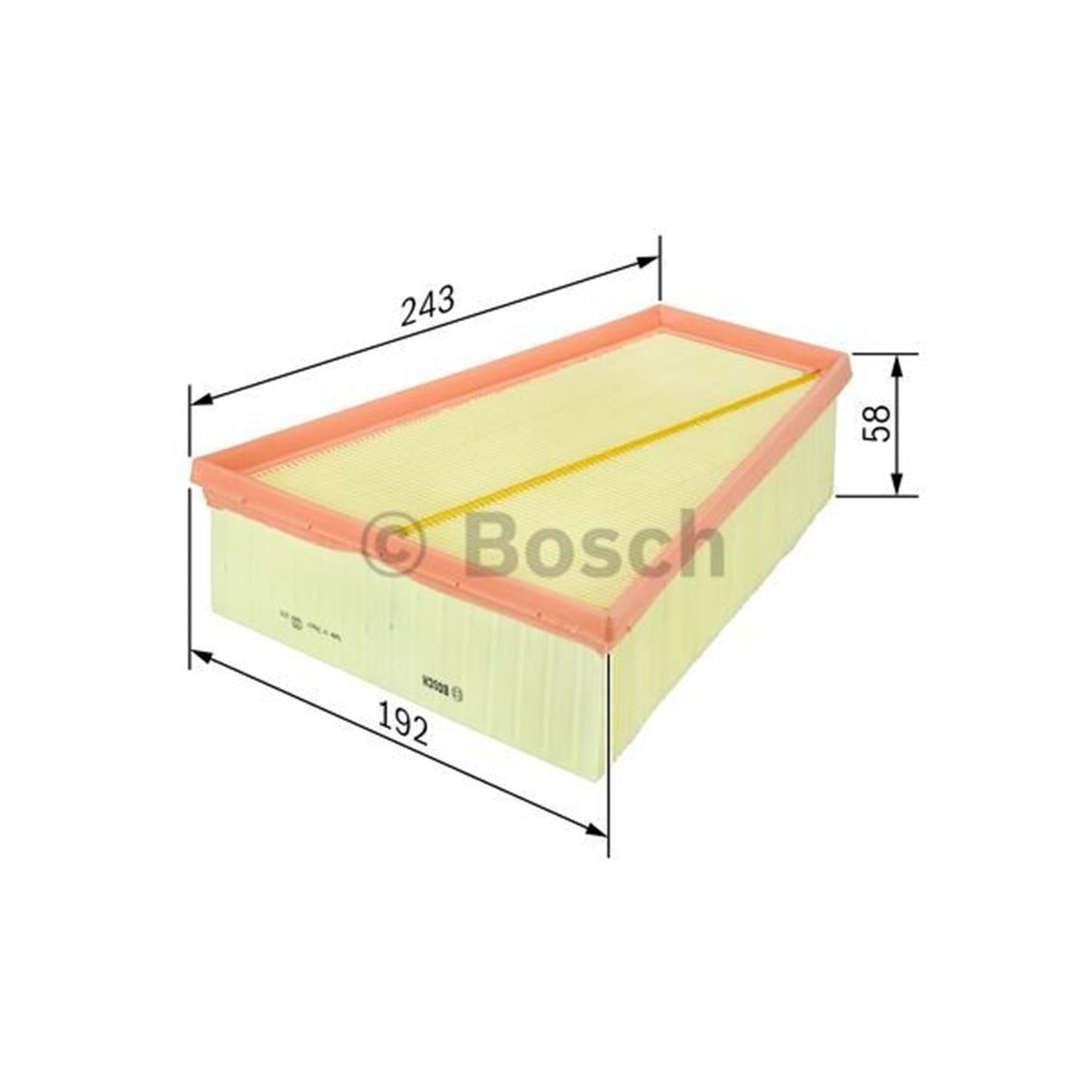 Hava Filtresi Renault Megane II, Scenic II - Bosch