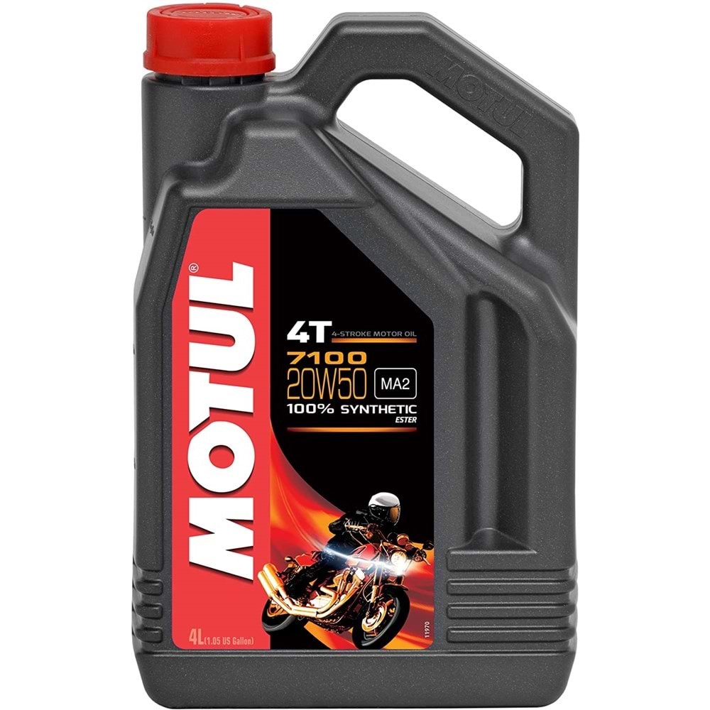 MOTUL 20W/50 4T 7100 SERİSİ 4 LT - FULL SENTETİK