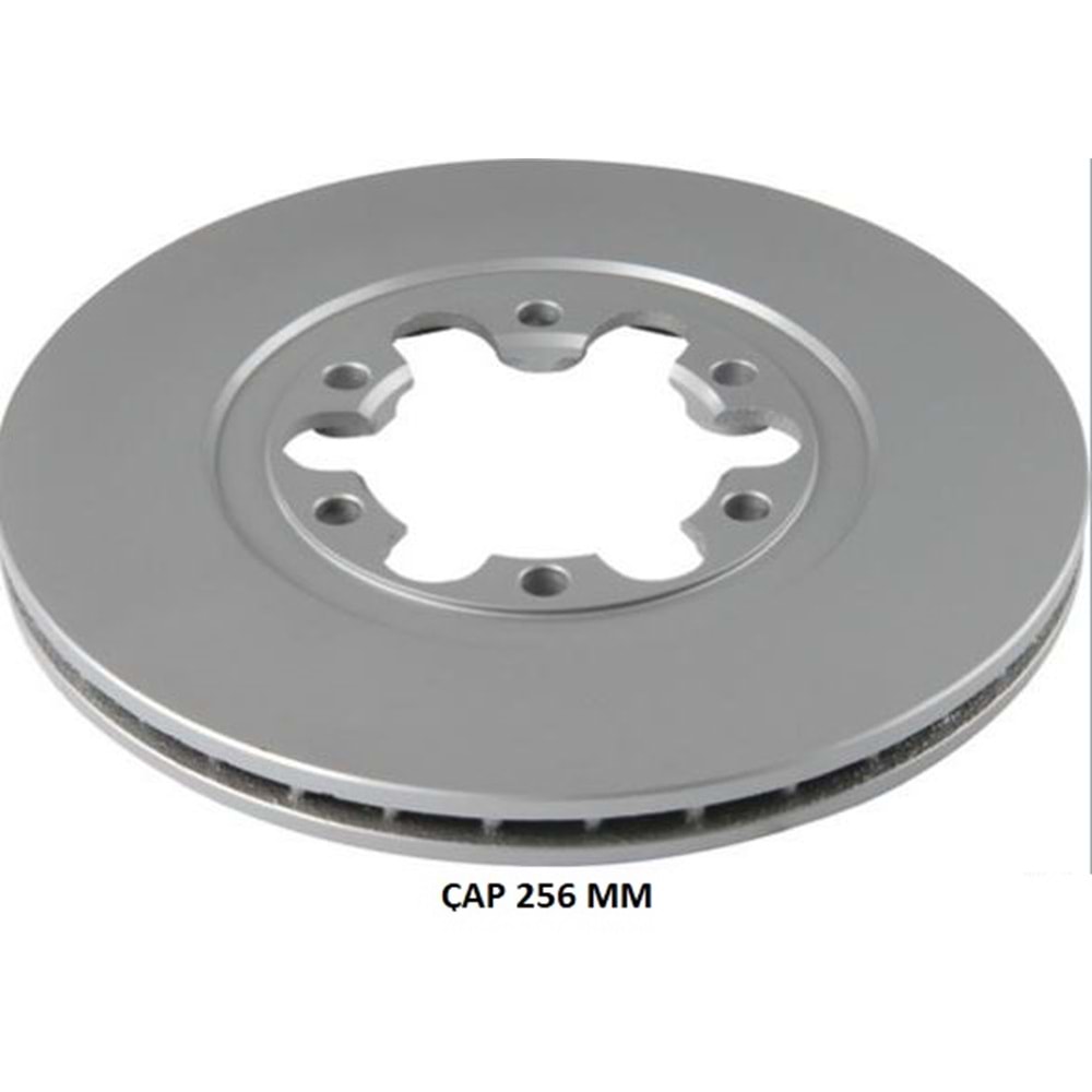 Fren Diski Mazda E2200, Kia Besta 97>, Bongo 2.7 99> Ön - 256 MM
