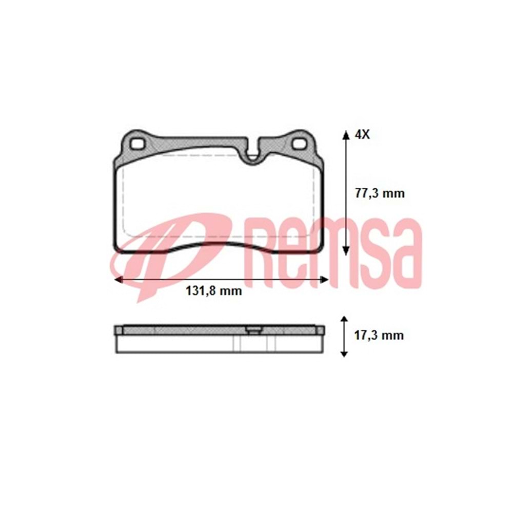 Disk Balata Land Rover, Range Rover Ön -