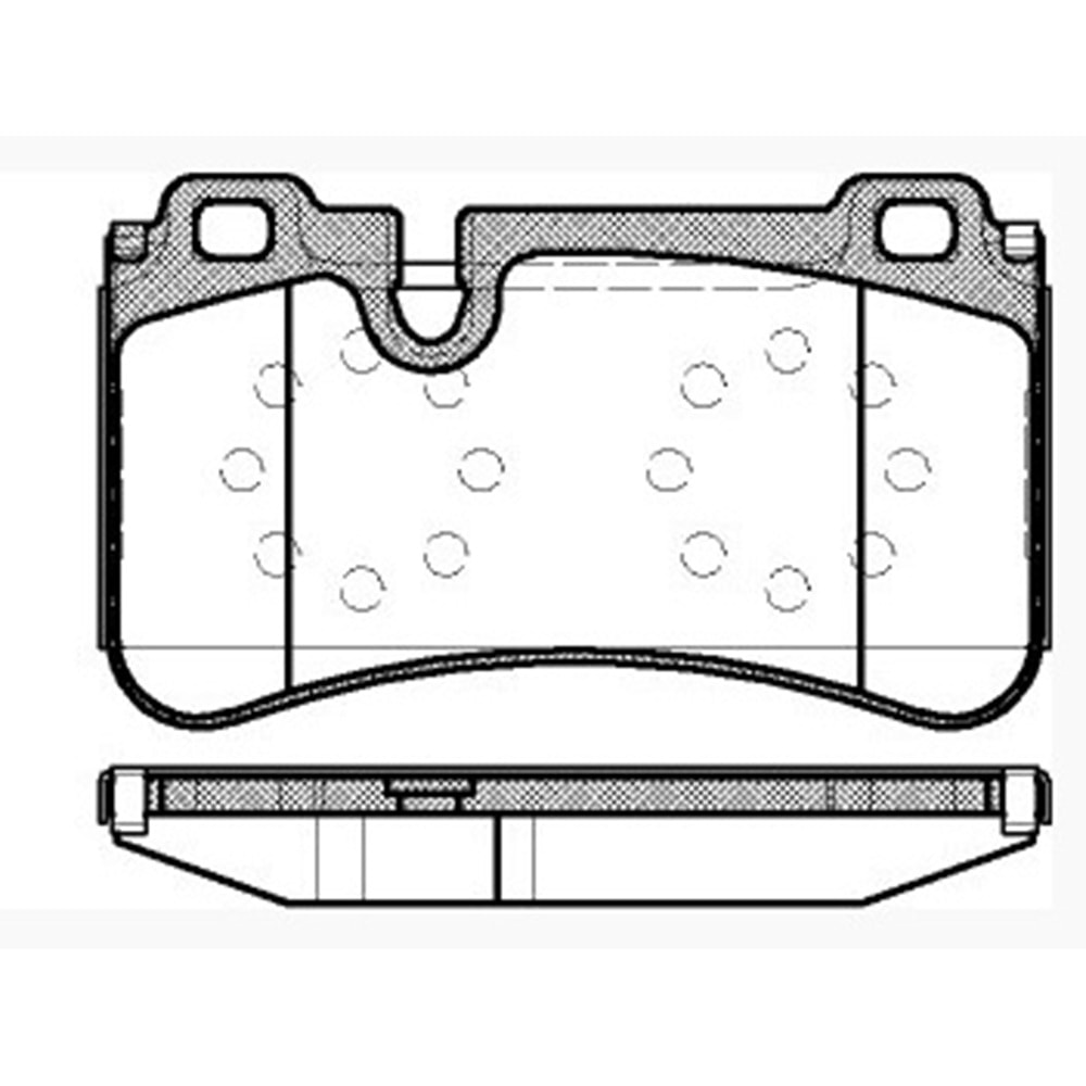 Disk Balata Mercedes C 219 Kasa Arka -