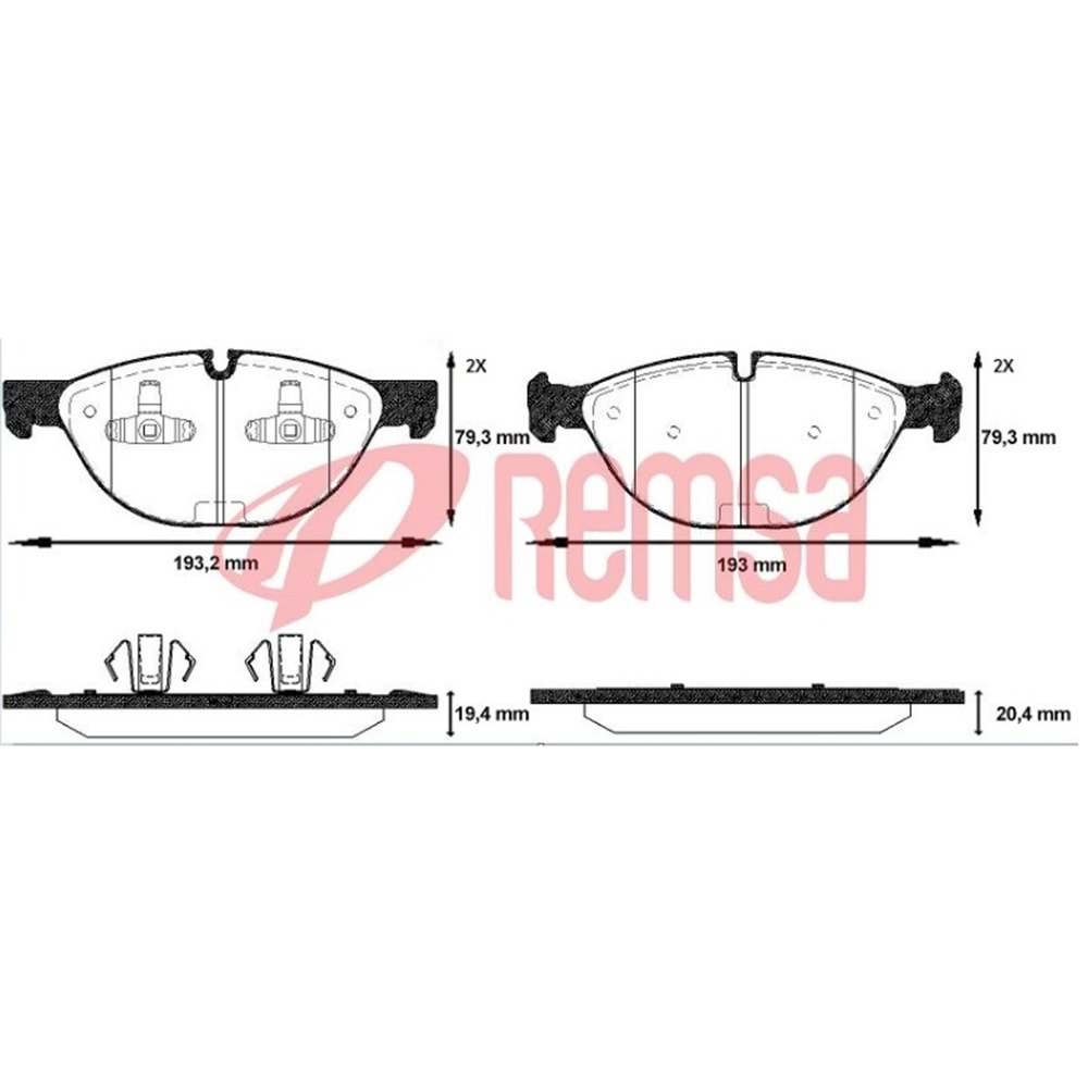 Disk Balata Bmw X5, X6 E70 4,8 Ön -