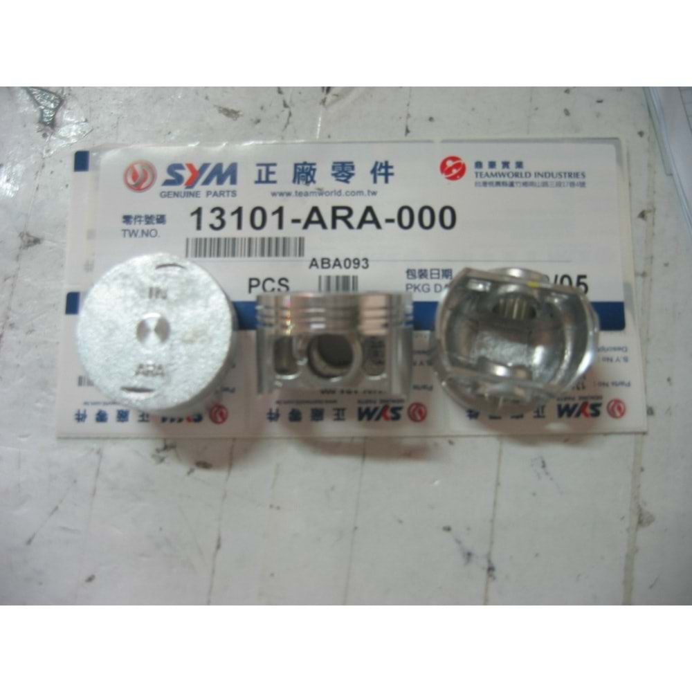 SYM 13101-ARA-000 SİLİNDİR PİSTONU FIDDLE 2, JET 4, SYMPHONY, ORBİT 2 125