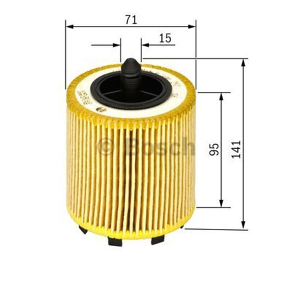 Yağ Filtresi Vw, Seat, Skoda, Audi, Jeep COMPASS - Bosch