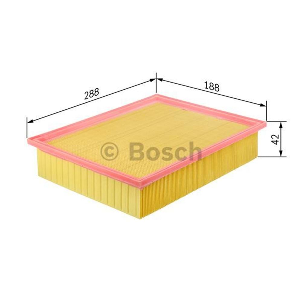 Hava Filtresi Vw Golf, Skoda Octavia, Seat Cordoba - Bosch