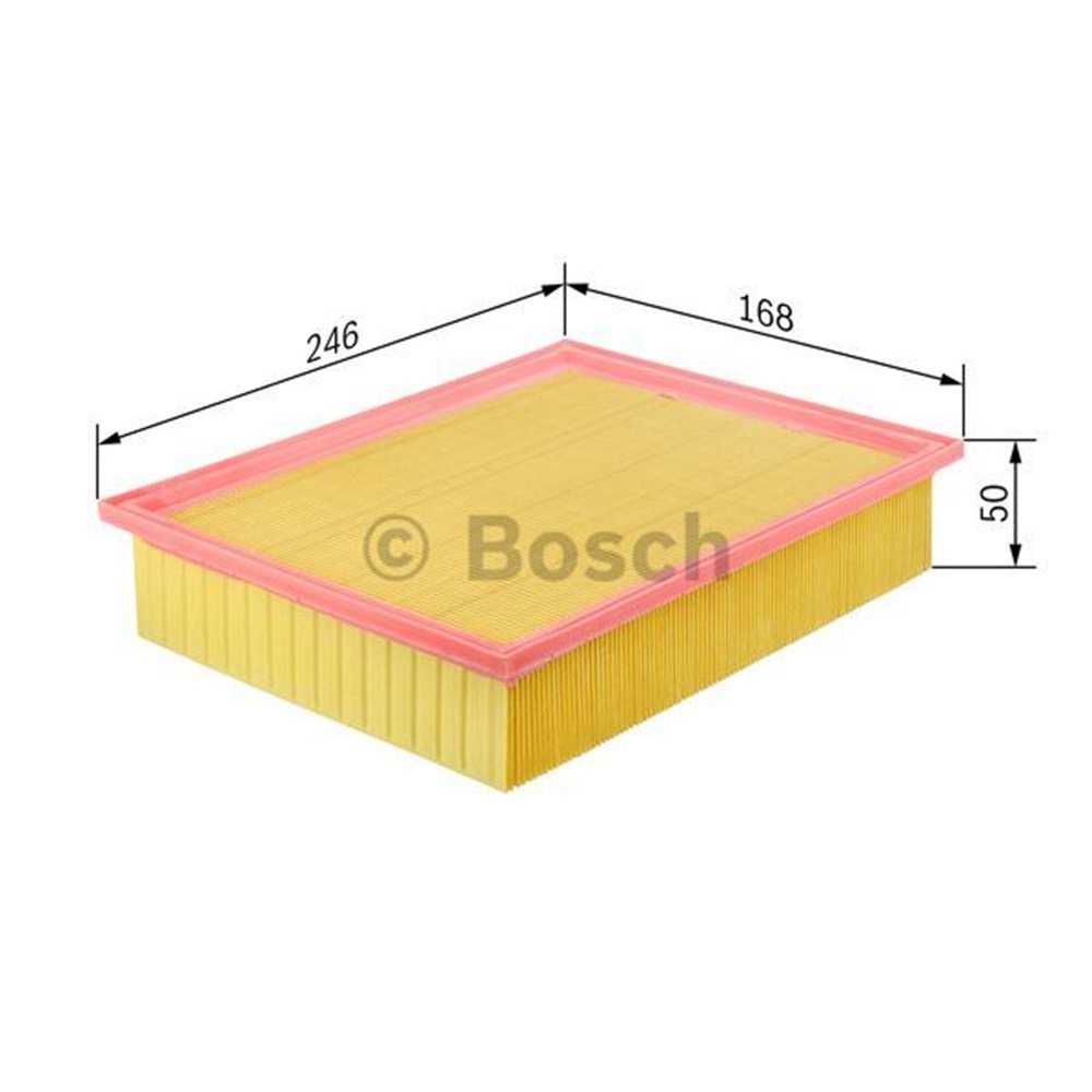 Hava Filtresi Renault, Peugeot 307, Citroen C4 - Bosch