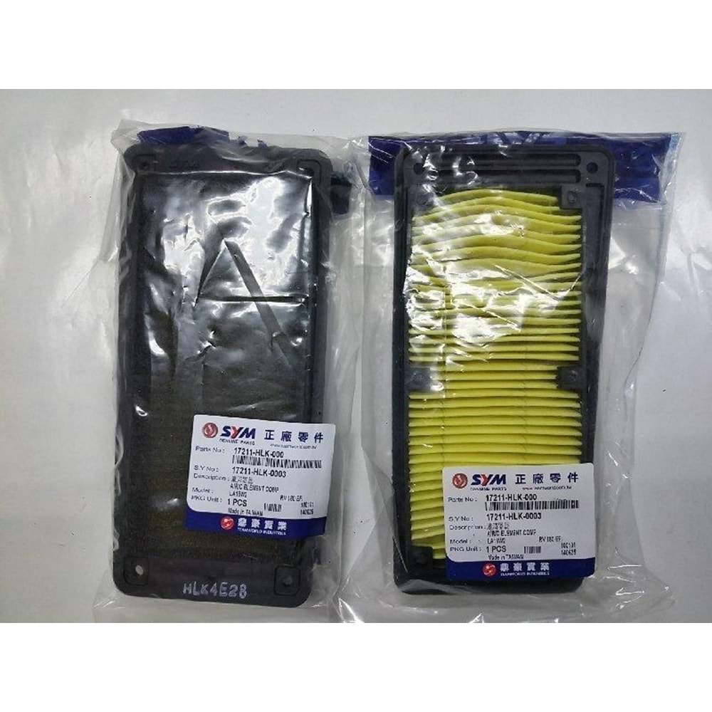5102 SYM 125 Joyride (03-15) 200 Joyride (03-15) Hava Filtresi