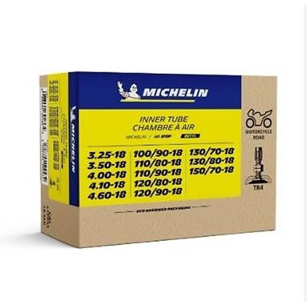 İÇ LASTİK MICHELIN 100/90-18 110/80-18 110/90-18 120/80-18 120/90-18 130/70-18 130/80-18 130/90-18 140/80-18 150/70-18 Düz Supap
