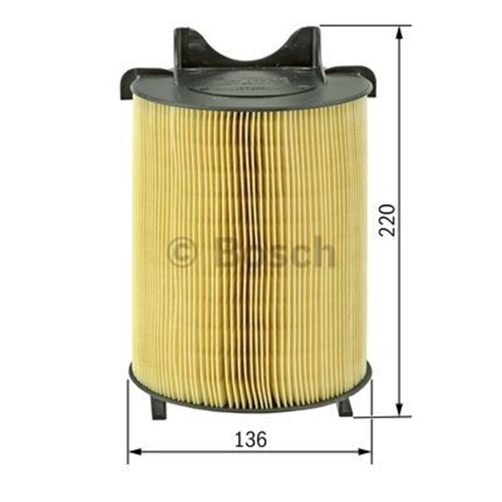 Hava Filtresi Vw, Caddy, Audi, Golf, Jetta, Passat - Bosch