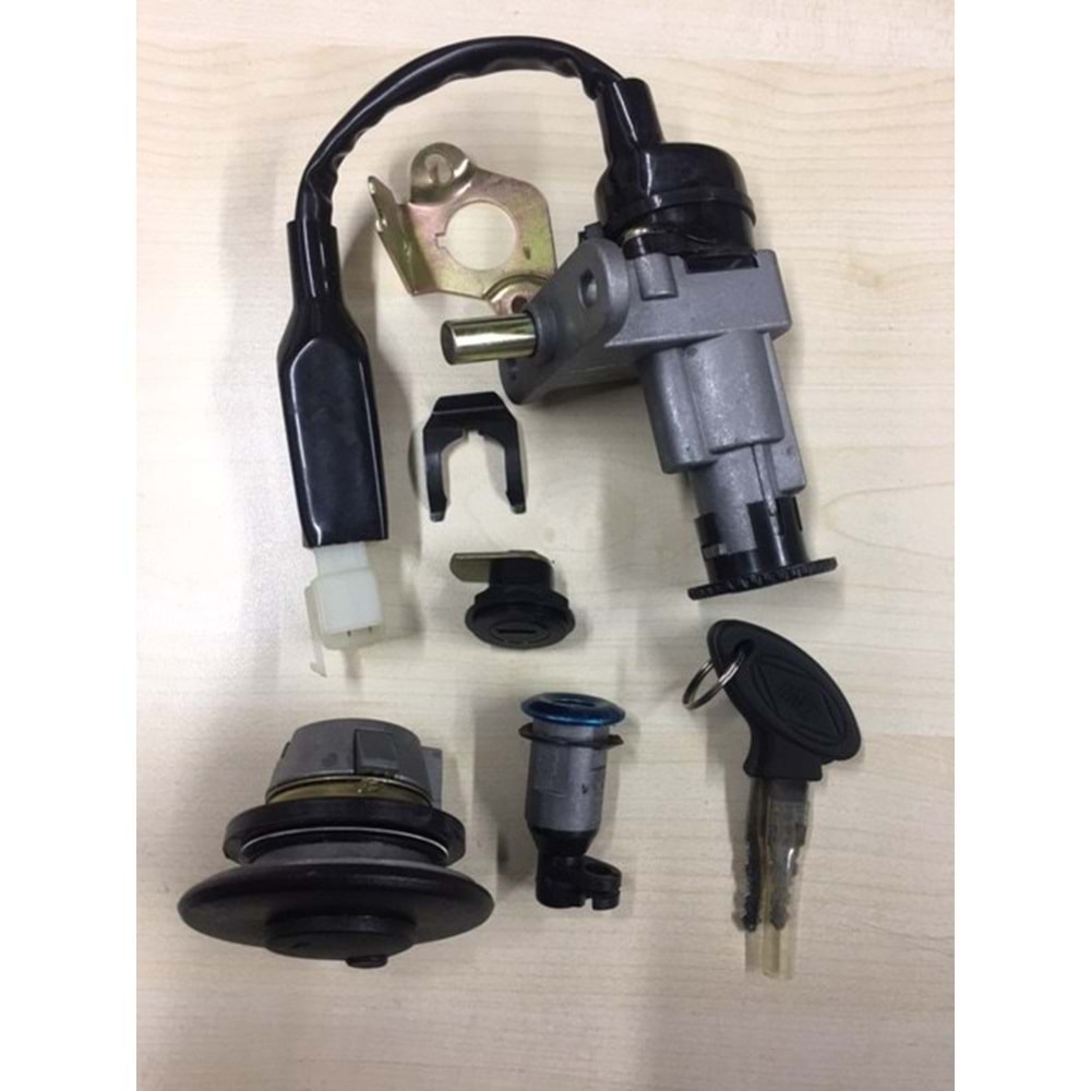 KİLİT SETİ SCOOTER KALİPSO B08