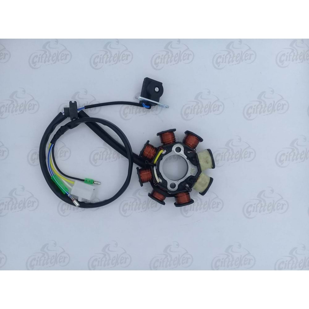 STATÖR 8 Lİ 2 BEZ SARGI 29-88-28 mm 2D 4K RAPİD 50