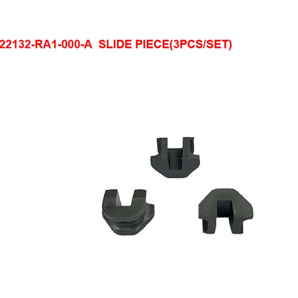 SYM 22132-RA1-000-A VARYATÖR ÖN BAGA TIRNAK KIZAK KAYMA ÖN SET 3 PARÇA-1SET JETX125 ORT, JET142EVO, FIDL4-125, ST200, MIO100