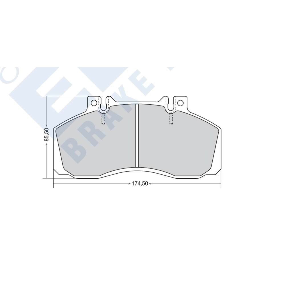DİSK BALATA MERCEDES SPRİNTER 616 CDI 01>, DAF ARKA