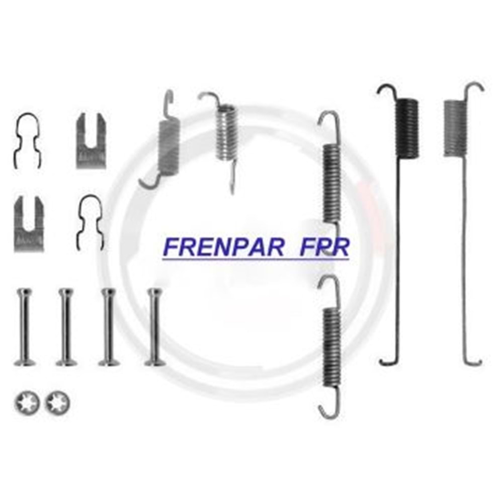 Fren Papuç Çivi Yay Takımı Ford Fiesta 97-03