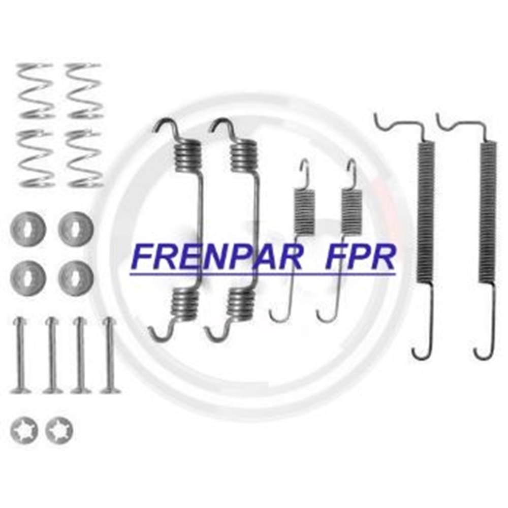 Fren Papuç Çivi Yay Takımı Arka Opel Astra F, Corsa B-C