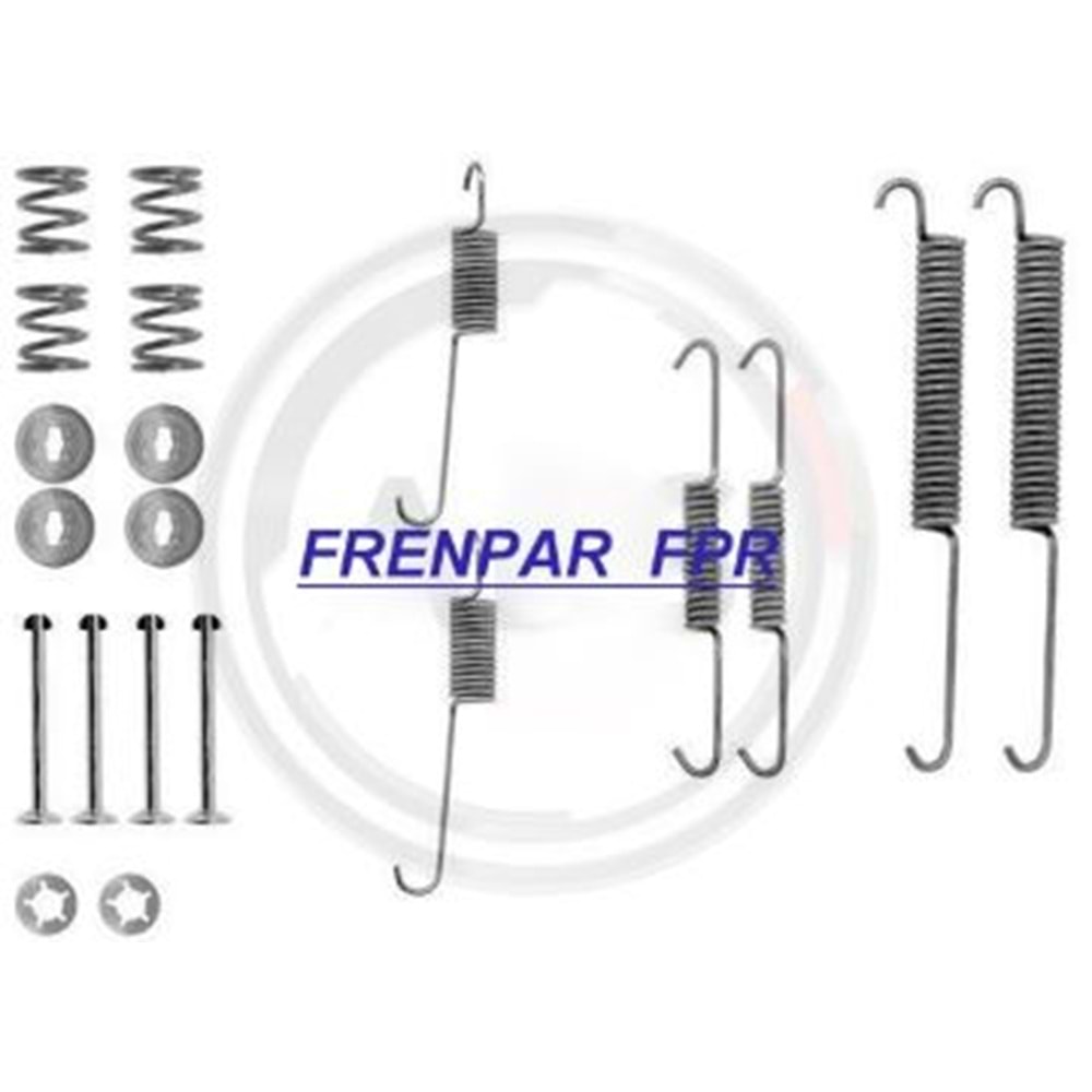 Fren Papuç Çivi Yay Takımı Citroen, Peugeot, Renault