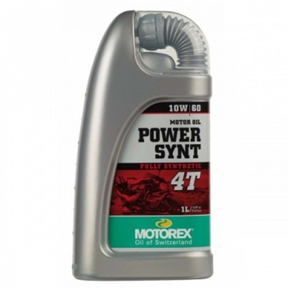 MOTOREX 4T MOTOSİKLET RACING YAĞ 10W/60 FULL SENTETIK 1LT