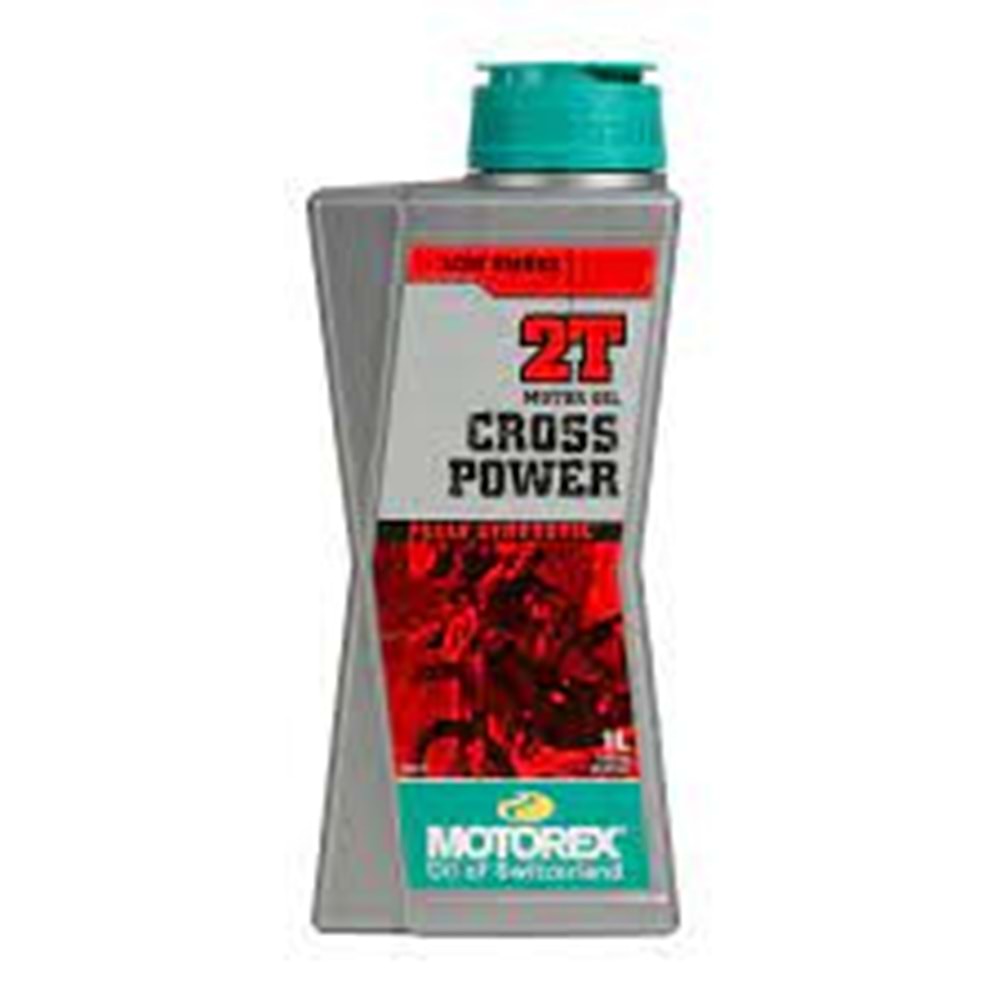 MOTOREX 2T CROSS POWER BENZİN YAĞI KTM, HUSQVARNA, GASGAS-1 LT