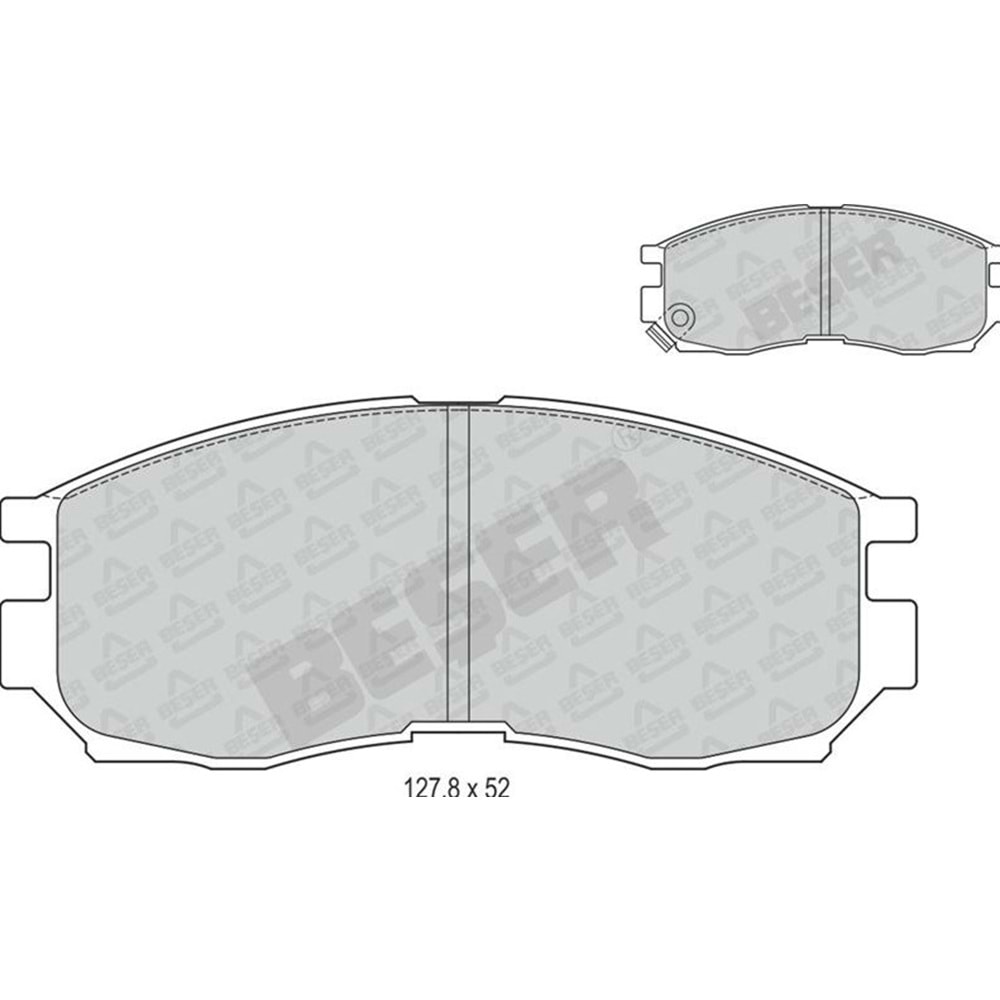 Disk Balata Mitsubishi Lancer IV Ön