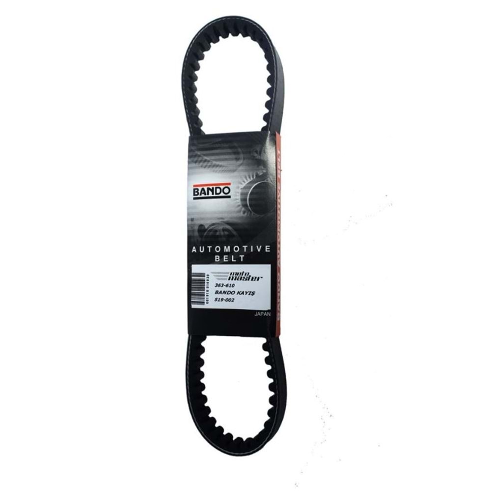 727,5x18,5 BANDO S19-002 HONDA ACTİVA-BEAT, SPACY 110 VARYATÖR KAYIŞI