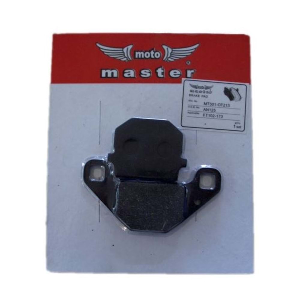 083 DİSK BALATA ÖN SUZUKI AN125, APRILIA SCARABEO 50, KANUNİ ATV 150 (MT301-OT213)