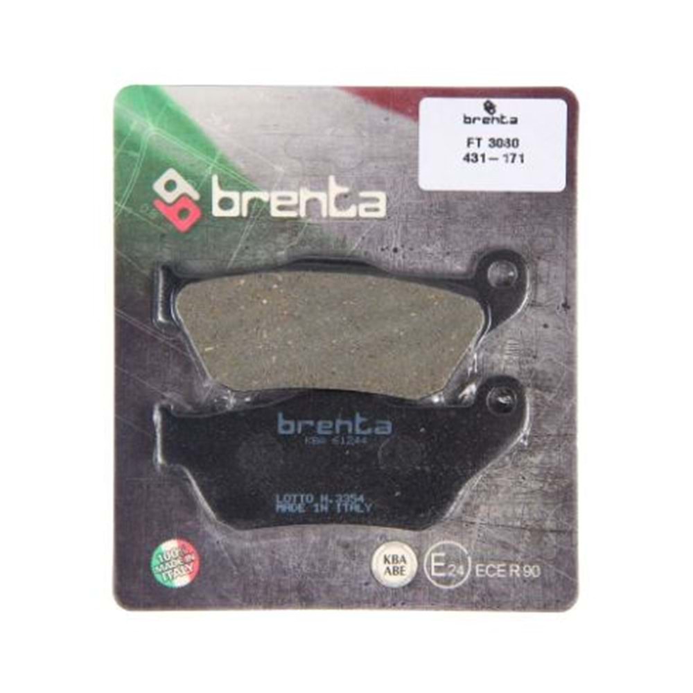 430 BRENTA DİSK BALATA ORGANİK VP300 VERSITY, YP180 MAJEST, YP250 XMAX, YP125 XMAX