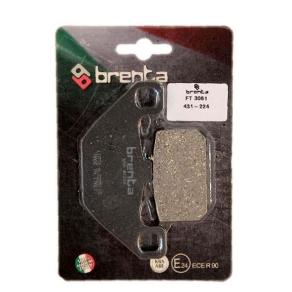 085 BRENTA ORGANİK BALATA en500 ön, gpz1000 rx ön-arka, vn700 ön (FT3061)
