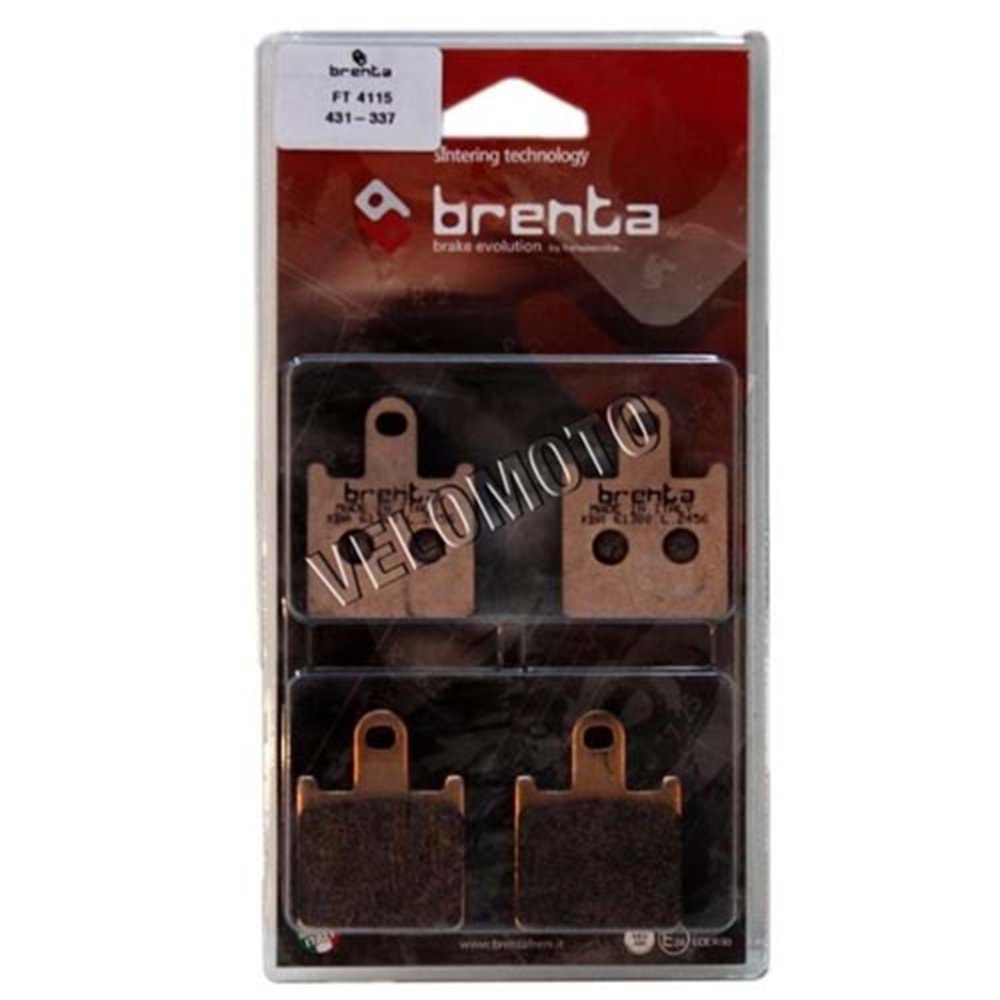 417 BRENTA SİNTERLİ BALATA KAWASAKİ ZZR 1400 (FT4115)