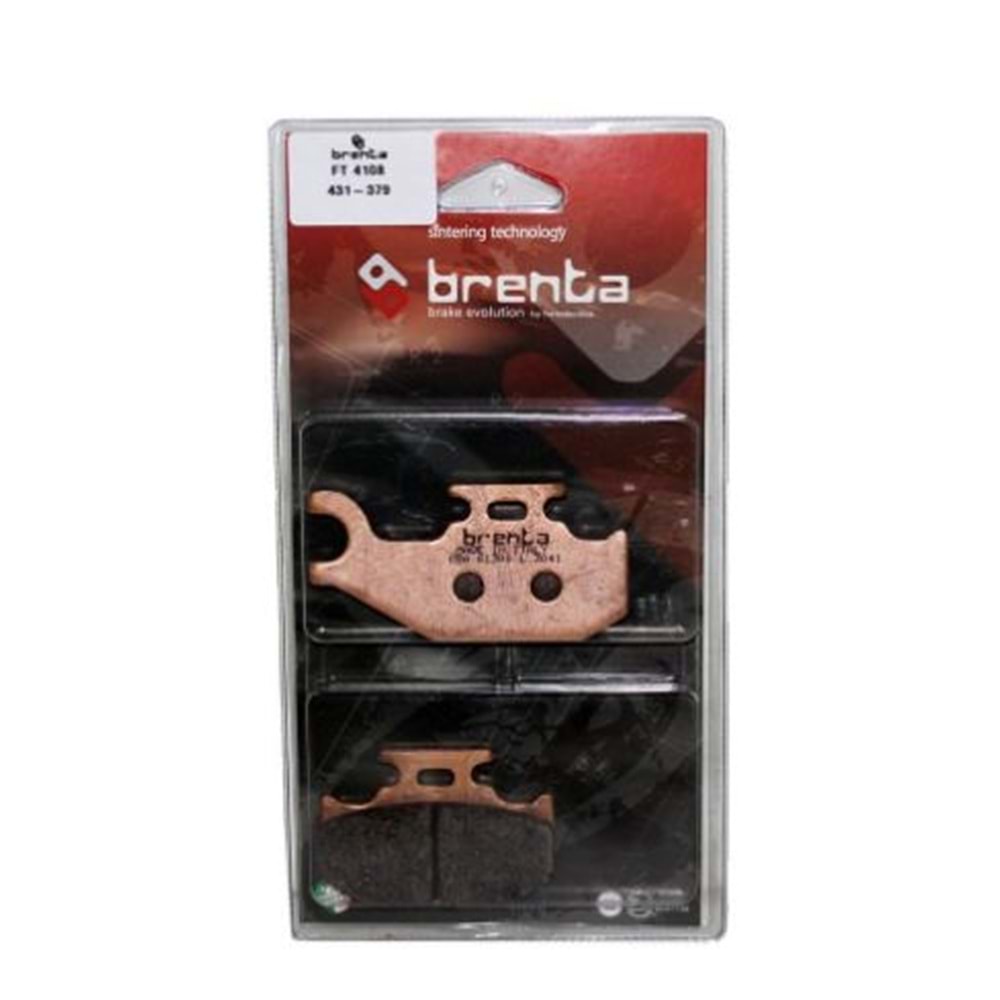 413 BRENTA SİNTERLİ BALATA ARKA CAN-AM OUTLANDER 330, AN200, UH200 BURGMAN (FT4108)