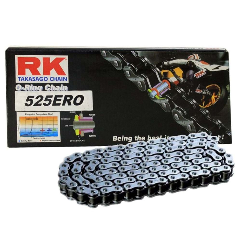 RK ZİNCİR 525ERO 104L O-RİNG Lİ
