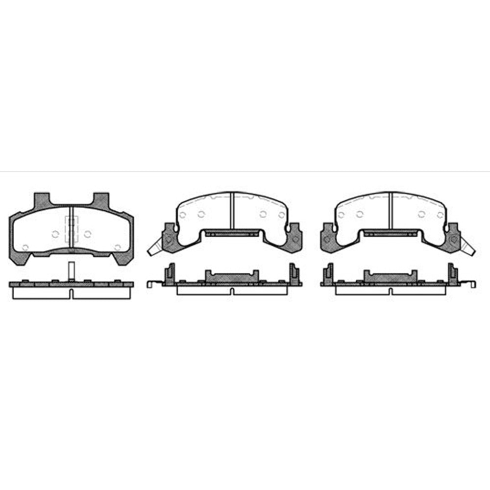 Disk Balata Chevrolet Cavailer Corsica 3.1 Ön -
