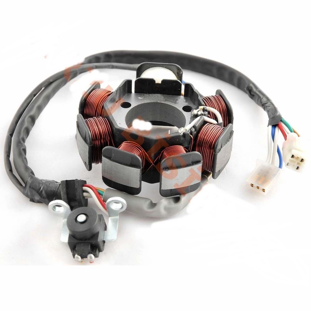 STATÖR YBR125 2004 7 Lİ 37-97-31 mm 3D 8K