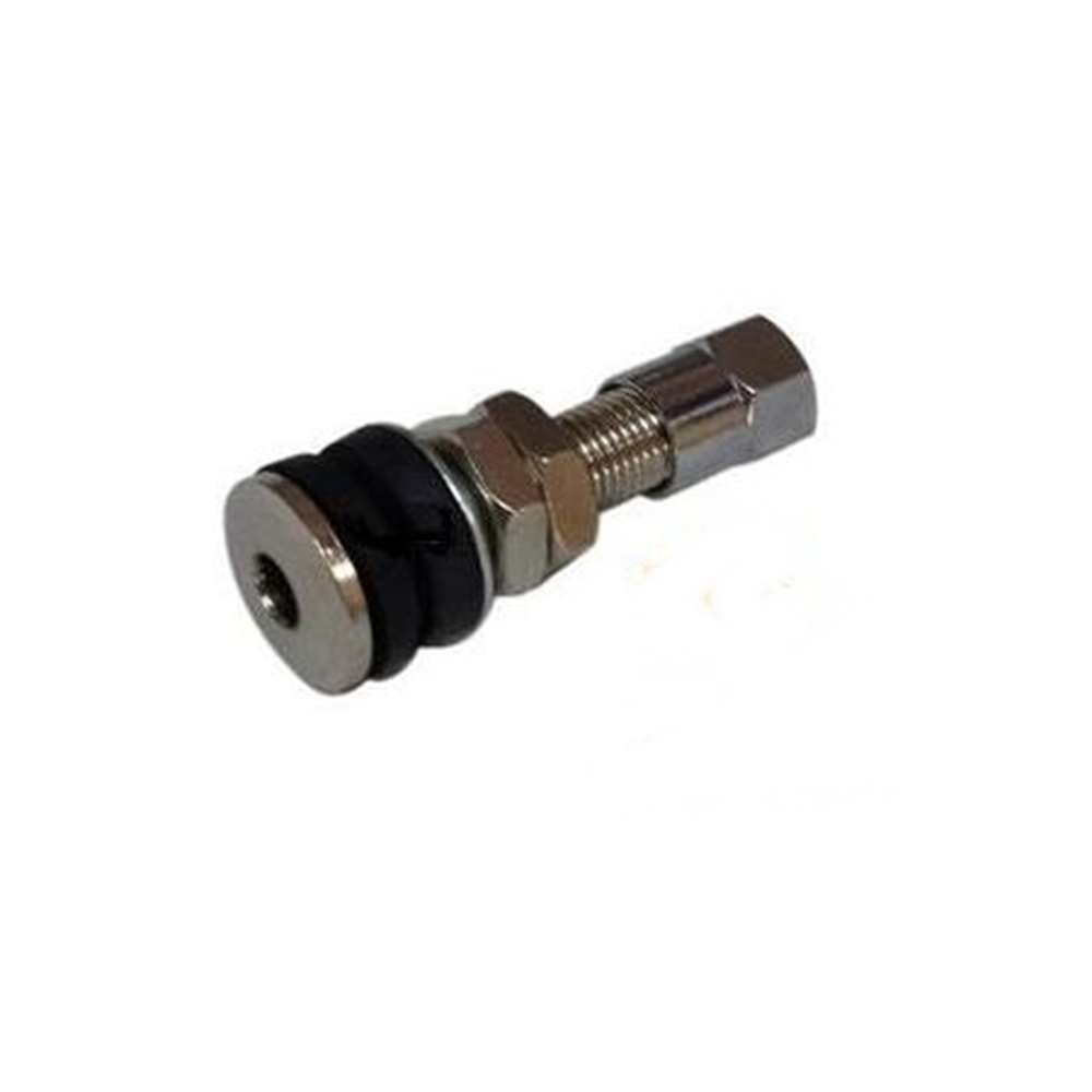 LASTİK SİBOP 30 mm DÜZ KROM