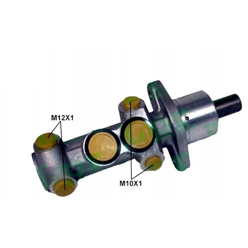 Fren Ana Merkezi Renault Clio II, III, Symbol (20,6MM) - Abssiz