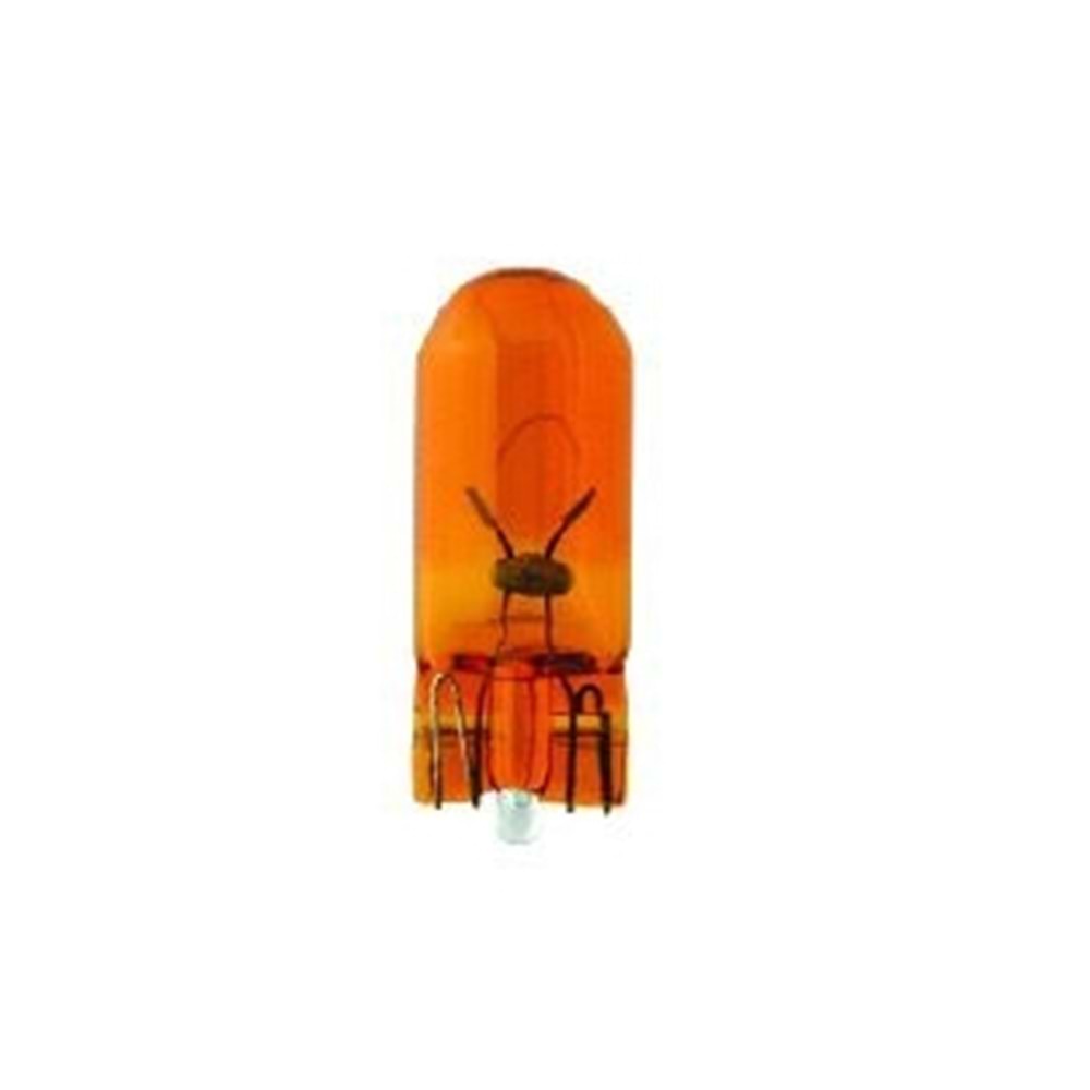AMPUL DİPSİZ SARI AMPUL 12V 5W