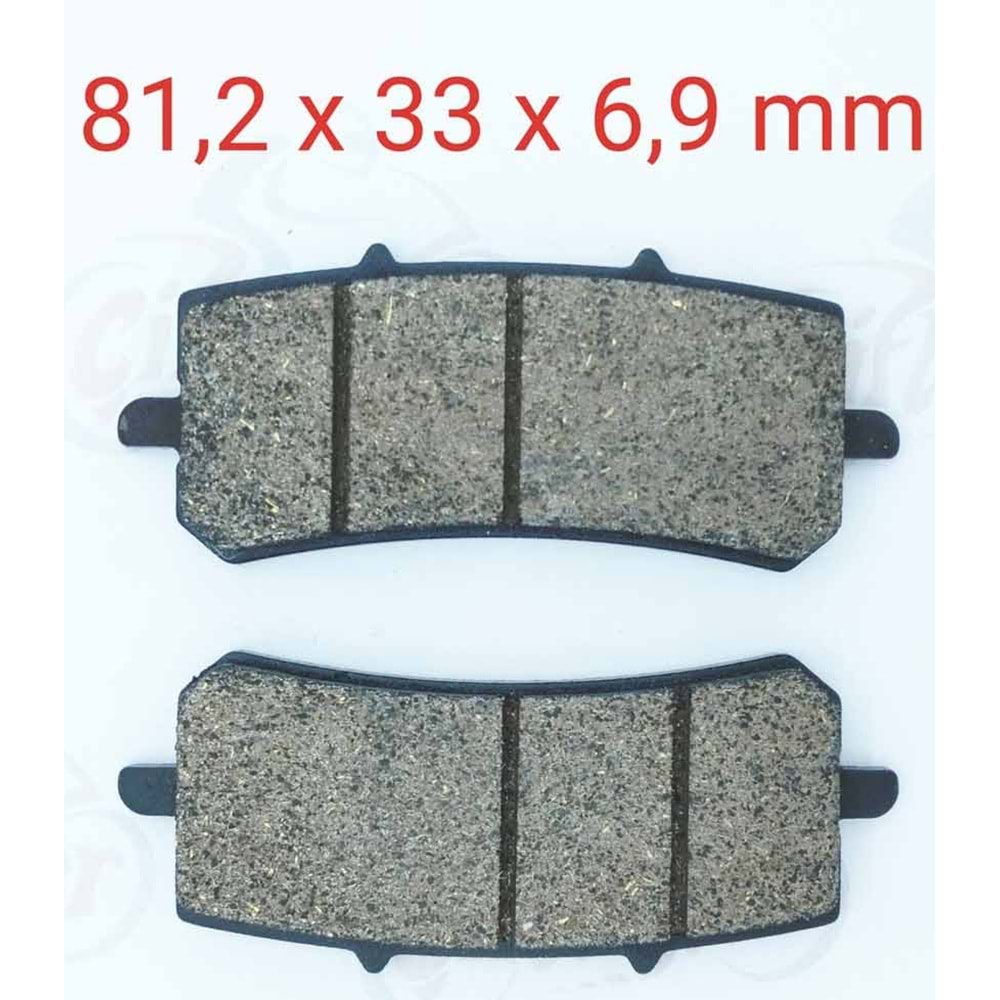 900 DİSK BALATA ÖN CF MOTO NK 150, 250 (7CFNK250-280)