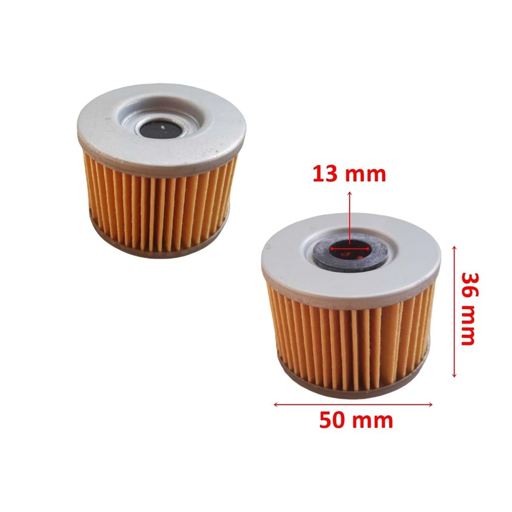 112 YAĞ FİLTRESİ CF NK250 SR250 50-36-13 mm