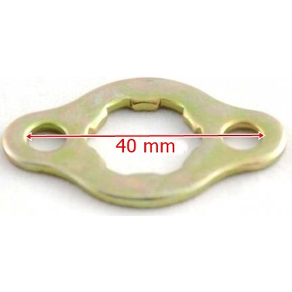 Dişli Emniyet Sacı Ön Cg, Mct 250, Ybr
