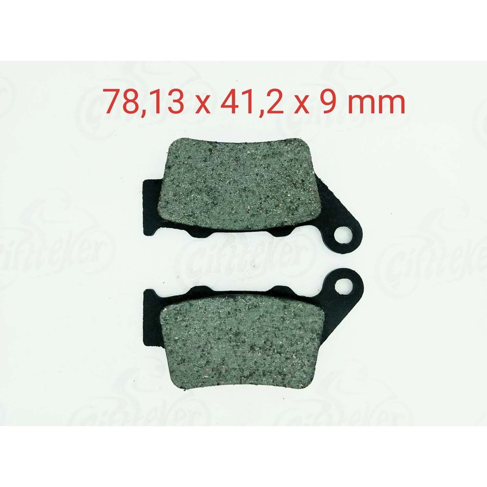 208 DİSK BALATA ARKA BAJAJ PULSAR NS 200, RS 200, YAMAHA MT-03, KTM 200-250-390-690 DUKE