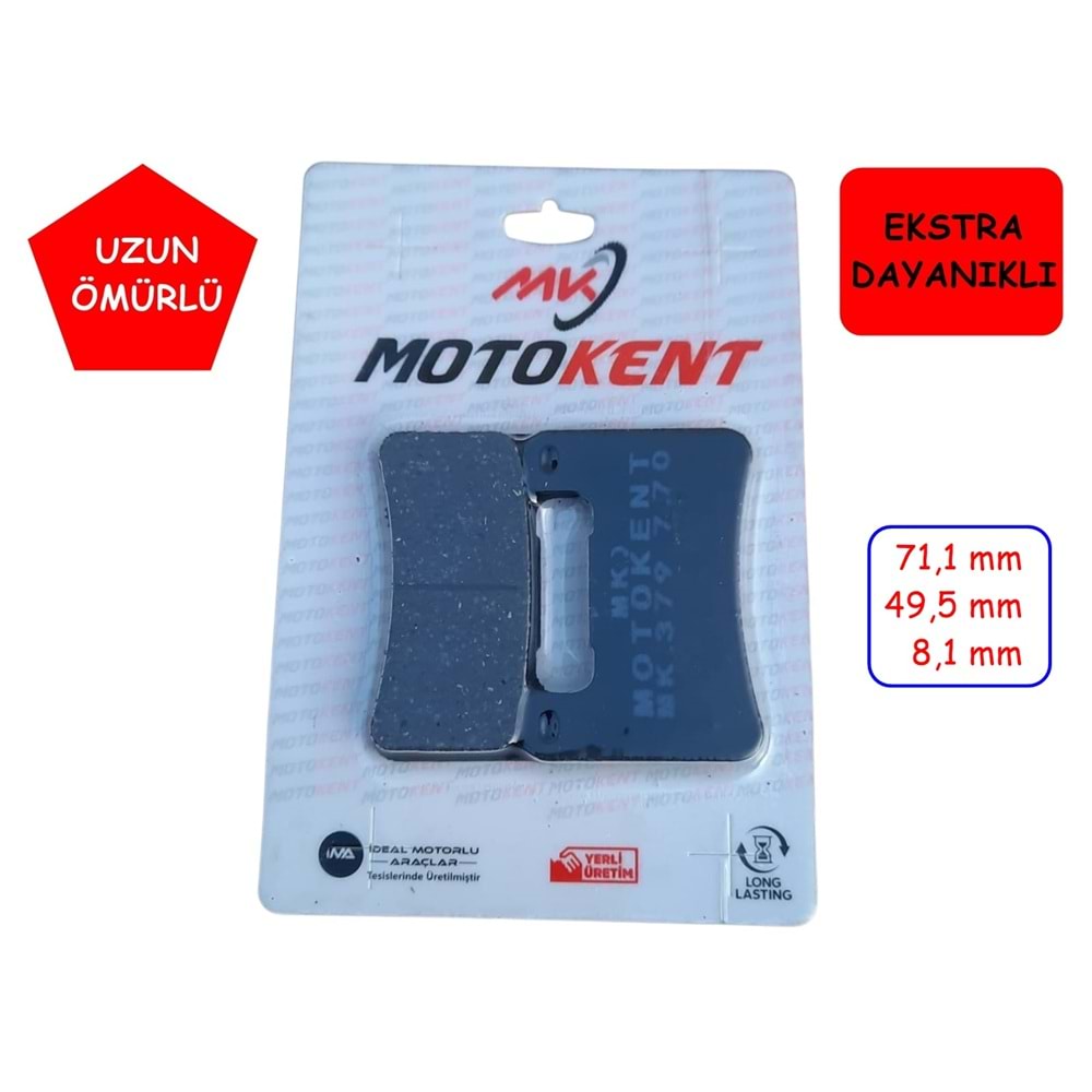379 ÖN FREN DİSK BALATASI MTK SUZUKİ GSX-R 1300 HAYABUSA(2008-2012) KAWASAKİ Z 1000 SX